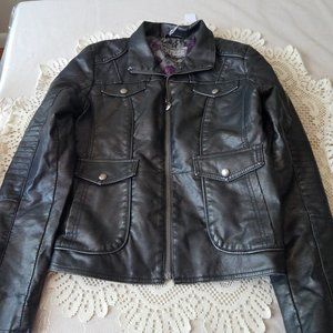 Vintage Leather Guess Los Angeles Biker Jacket